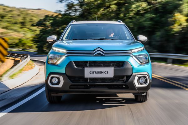 Novo Citroën C3, modelo 2023, lançado nesta terça-feira (30)