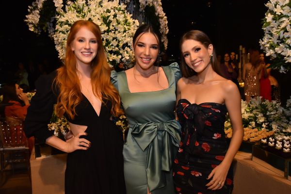 Ohanna Sgaria, Fernanda Liparizi e Lara Guimarães