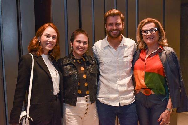 Ana Clara Moraes,  Claudia Judice, Romulo Pegoretti e Zildinha Helal 