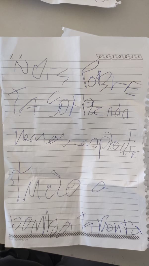 Invasão, queima de arquivo e bilhete com ameaça em unidade de saúde em São Mateus por Polícia Militar | Divulgação