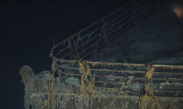 Vídeo em 8k do Titanic mostra detalhes do navio