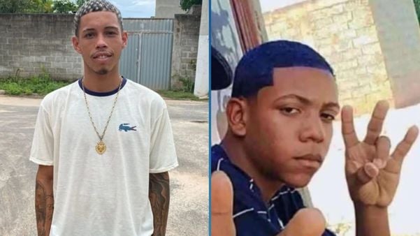 Gabriel, que era entregador e DJ e Paulo Henrique, de apenas 15 anos, foram mortos em ataque em Vila Velha