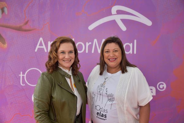 Jennifer Coronel e Elaine Silva participaram do painel de abertura do Cinemarias por Rodrigo Gavini