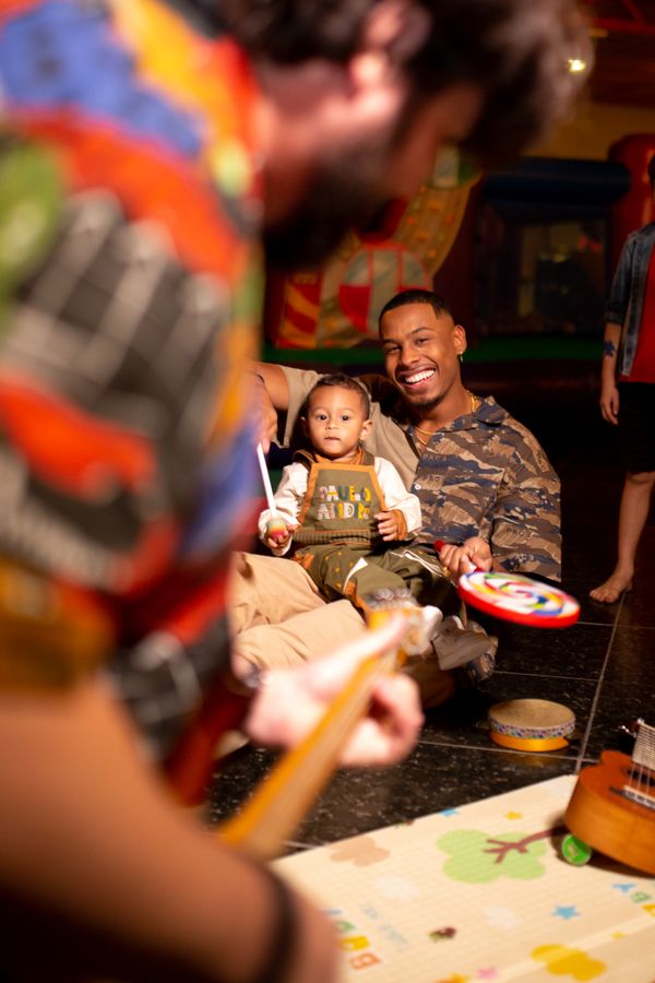 PAzinho e o pai Paulo André