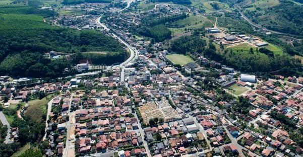 Vista aérea de Ibiraçu