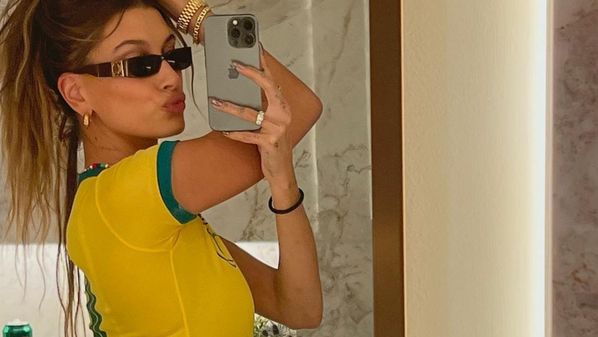 Modelo e esposa de Justin Bieber entoou versos da canção de ninar