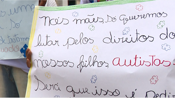 Protest: Mothers demand improvement in treatment of children with autism in Cachoiro 