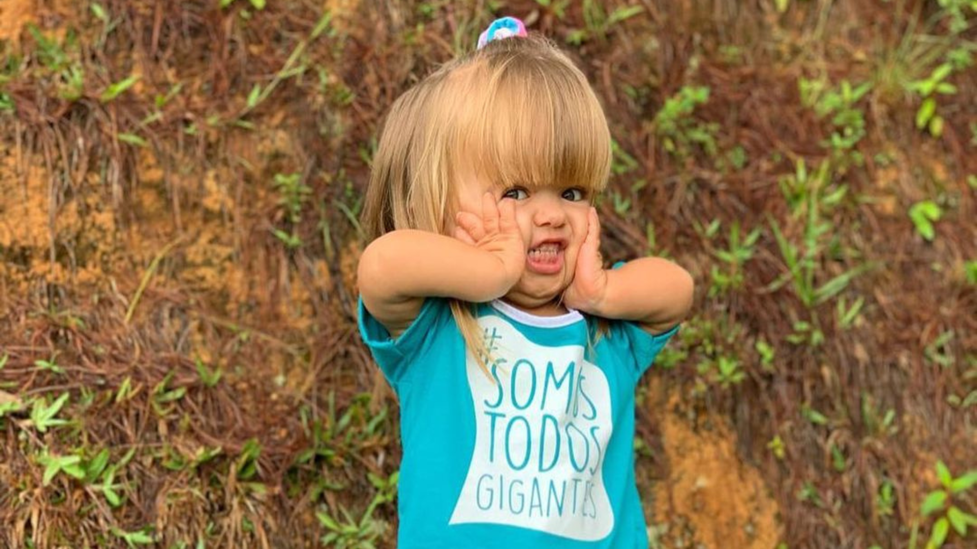 Liz Faleiro Valadares, de 4 anos, foi diagnosticada com nanismo aos 4 meses