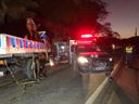 Duas pessoas morrem em acidente entre carro e caminhão em Alegre(Thomaz Albano)