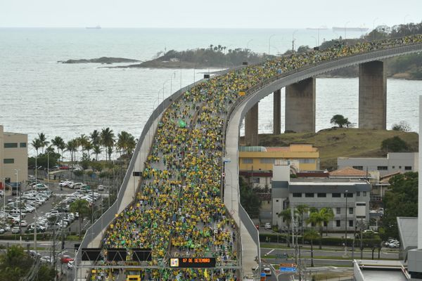 Manifestação em apoio ao Presidente Jair Bolsonaro no 7 de setembro