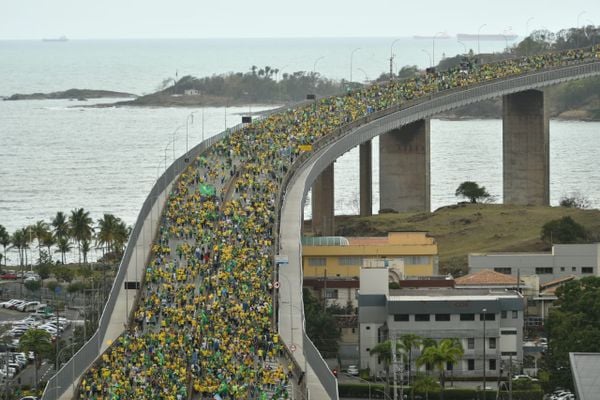 Manifestação pró-Bolsonaro em Vitória e Vila Velha