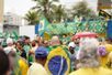 Manifestantes se concentram próximo ao posto Moby Dick, em Vila Velha, para participarem de ato pró-Bolsonaro no dia da Independência do Brasil(Xablair/Divulgação)