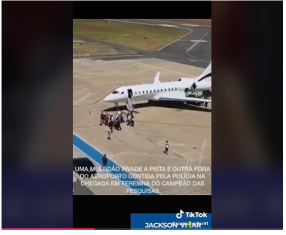 Passando a Limpo: É falso que Lula tenha alugado o avião mais caro do mundo em viagem ao Nordeste