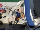 Polícia Federal apreende 35 kg de cocaína escondidos em casco de navio na Baía de Vitória(Polícia Federal)