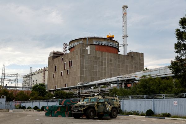 Usina nuclear na Ucrânia em 01/09/2022