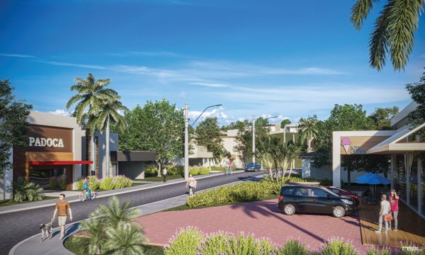 Além de estar próximo a praia, supermercados, lanchonetes, restaurantes e ao turismo gastronômico regional por Lotes CBL/Divulgação