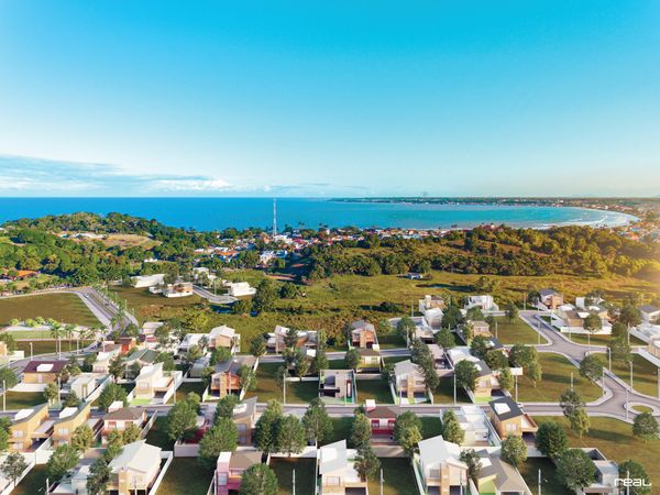 Com entrada facilitada e financiamento próprio sem comprovação de renda, o lançamento tem lotes a partir de 300m².