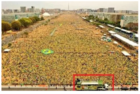 Passando a Limpo: Post usa imagens de ângulos diferentes para depreciar ato pró-Bolsonaro de 7 de setembro