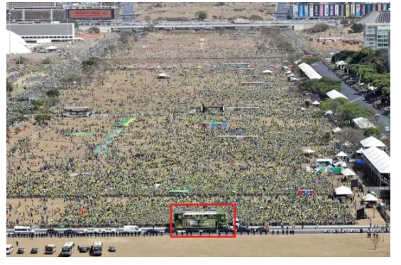 Passando a Limpo: Post usa imagens de ângulos diferentes para depreciar ato pró-Bolsonaro de 7 de setembro