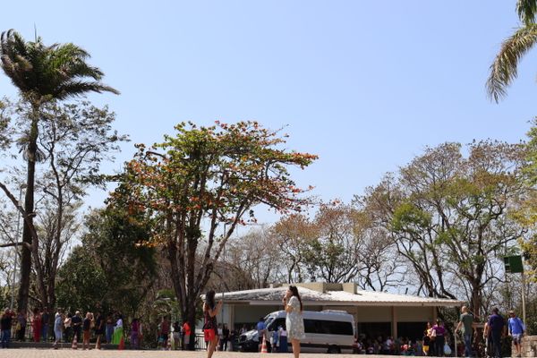 Seca muda visual do Convento da Penha, em Vila Velha por Reprodução | Convento da Penha
