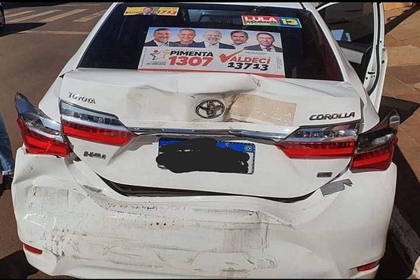 Carro de vereadora do PT