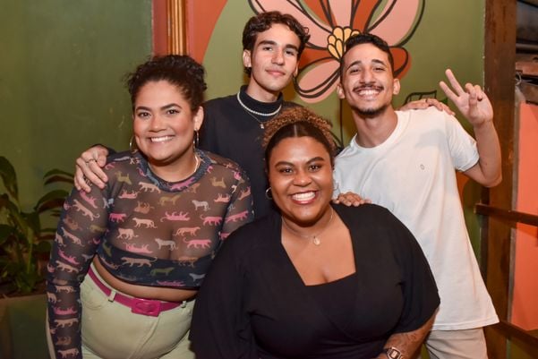 Daniela Salgado,  Arthur Bigby, Jéssica Coutinho e Matheus Majone por Mônica Zorzanelli