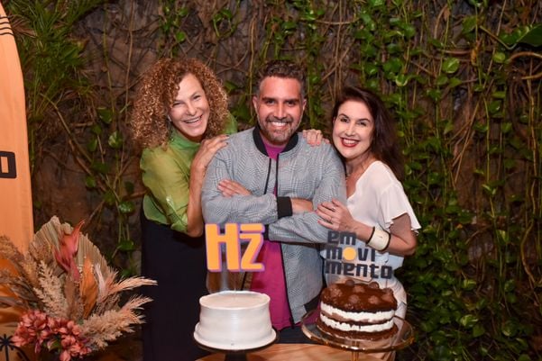 Mônica Zorzanelli, Cesinha Fernandes e Renata Rasseli por Mônica Zorzanelli