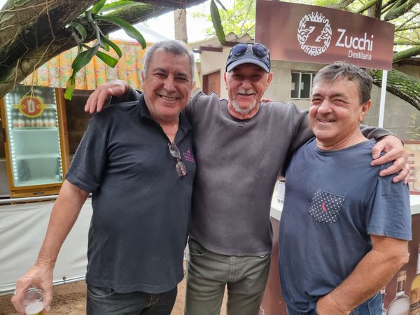 Carlos Rainha, Ronaldo Zucchi e José Luiz Lofego