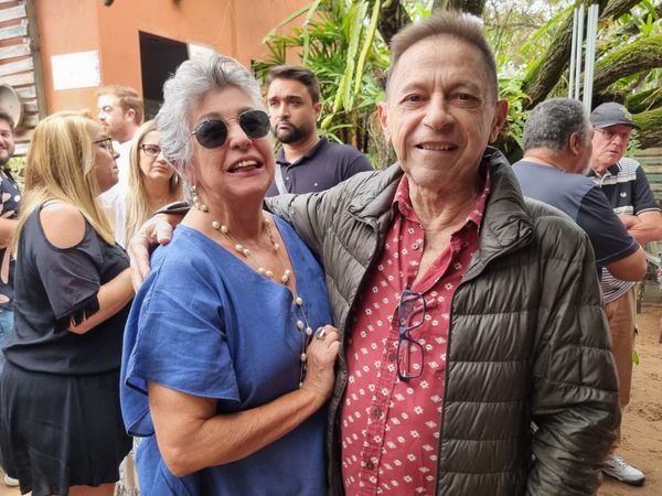 Elba Sanidei e Gil Castelo Branco,  do Festival de Búzios