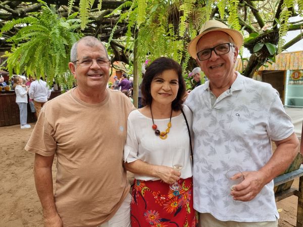 Geraldinho Alves, Angela Ridolfi  e Guthemberg Castro