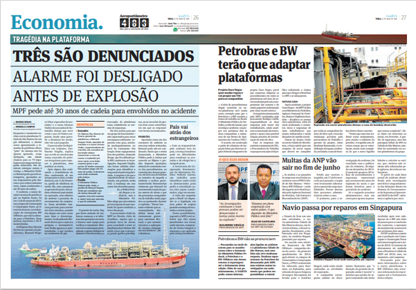 Página de A Gazeta de 31.05.2016