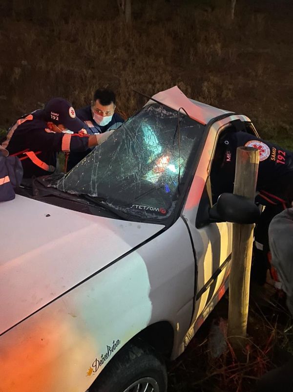 A equipe do Samu realizou o atendimento da ocorrência em Cachoeiro de Itapemirim por Divulgação \ Samu