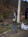 Três homens morrem em acidente em Cachoeiro de Itapemirim(Divulgação \ Samu)