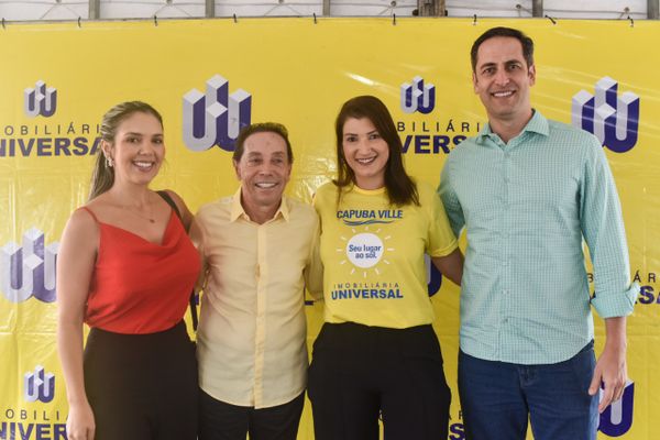Emilia Souza, Valdecir Torezani, Juliana Botelho e Davi Wescley
