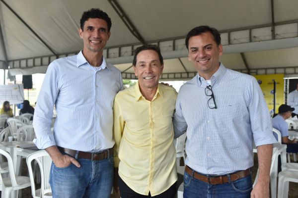 Juarez Gustavo Soares, Valdecir Torezani e Marcelo Murad