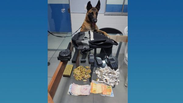 Apreensões no bairro Serra Dourada III por Polícia Militar