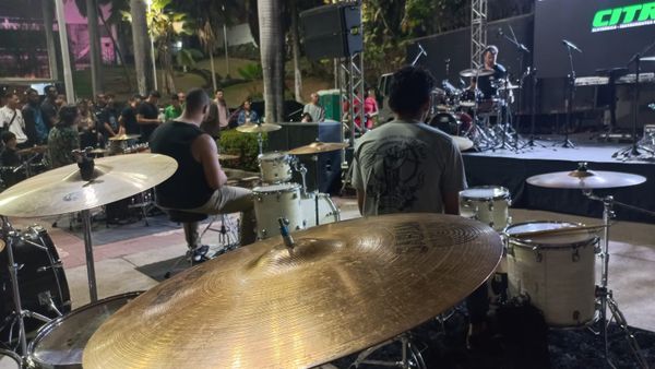 O workshop é com o baterista da cidade de Vitória Diego Damasceno por Alice Sousa