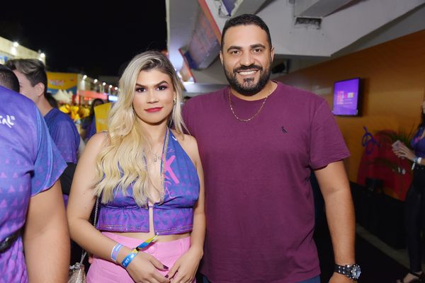 Vinicius Allazio, proprietário da VP Solar, e Stefania Zavarize