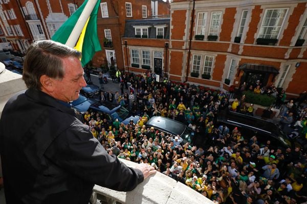 Jair Bolsonaro em Londres