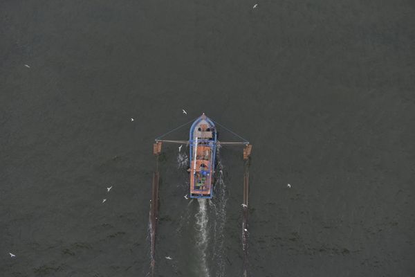 Concretagem da ciclovia na Terceira Ponte, no sentido Vitória a Vila Velha, fica pronto  por Vitor Jubini