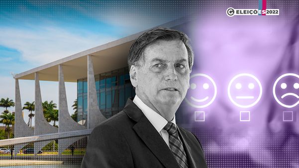 Pesquisa Ipec no ES mediu a avaliação da gestão do presidente Jair Bolsonaro (PL) entre eleitores do ES