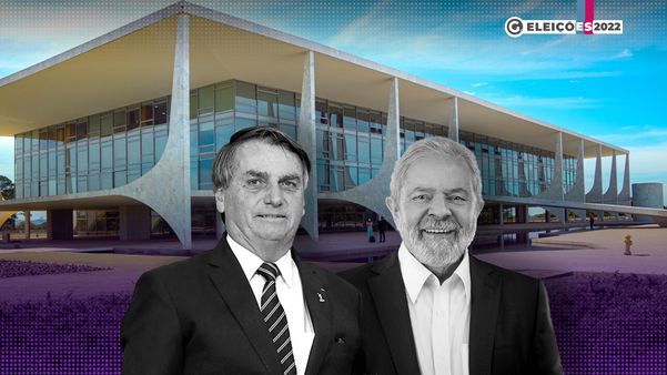 Pesquisa Ipec no ES perguntou aos eleitores em quem eles votariam para um possível segundo turno entre Jair Bolsonaro (PL) e Lula (PT)