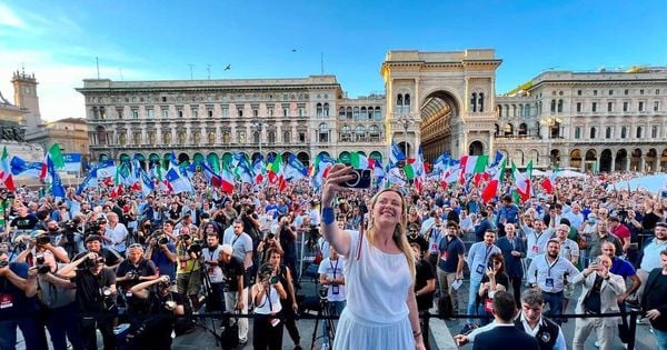 Giulia Cortese foi sentenciada a pagar indenização de 5 mil euros por  "body shaming" ao zombar da altura da atual primeira-ministra italiana