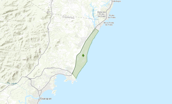 Parque Estadual Paulo César Vinha tem 15 km² de área no litoral do ES