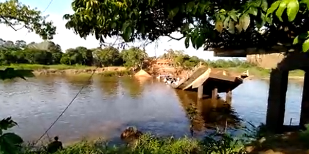 Ponte sobre o rio Curuçá, em Manaus, desabou na manhã desta quarta-feira (28) e deixou mortos e feridos