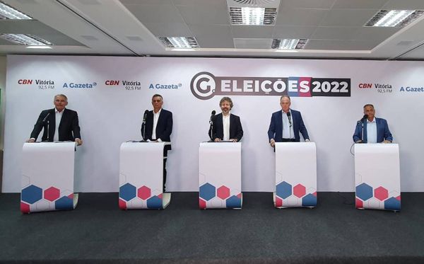  A Gazeta e CBN promovem debate com candidatos ao governo