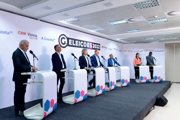 Debate CBN A Gazeta com os candidatos ao Governo de ES