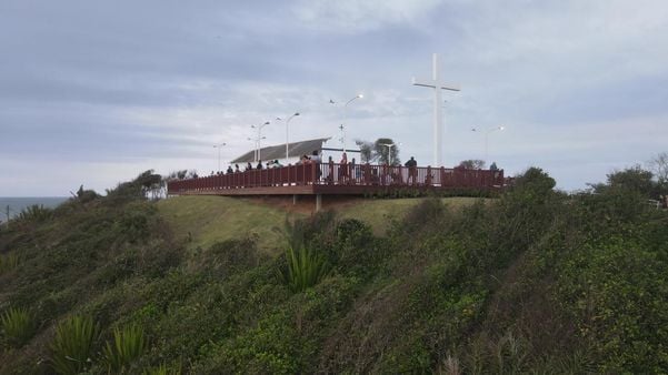 Ponta da Fruta ganha mirante com deque na Igreja Nossa Senhora dos Navegantes por Everton Thiago/PMVV