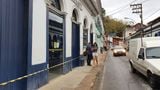 Até o início da tarde desta sexta-feira (30), unidade do Banco do Brasil permanecia interditada(Carlos Alberto Silva | A Gazeta)