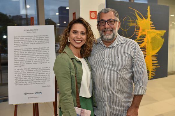 Laila Mondelo e Eduardo Bombril 